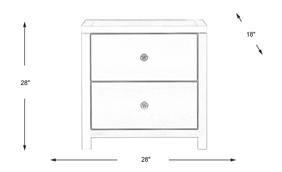 Dimension Image. Please refer to the Dimension Tab on this page for dimension details.