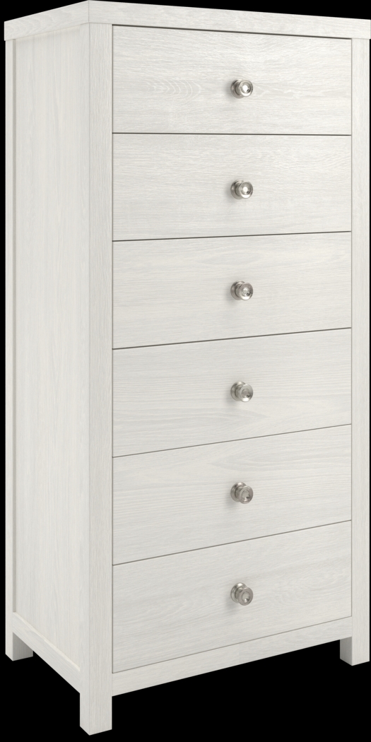 Barringer Place White Tall Chest - Thumbnail - Image 2