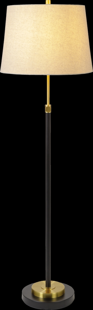 Barristers Farm Gold Floor Lamp - Thumbnail - Image 3