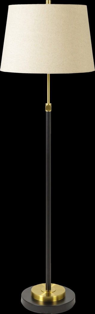 Barristers Farm Gold Floor Lamp - Thumbnail - Image 1
