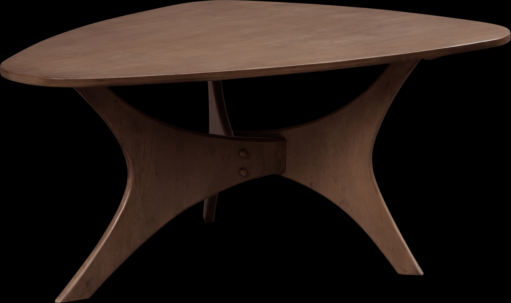 Barshay Brown Triangle Cocktail Table - Thumbnail - Image 1