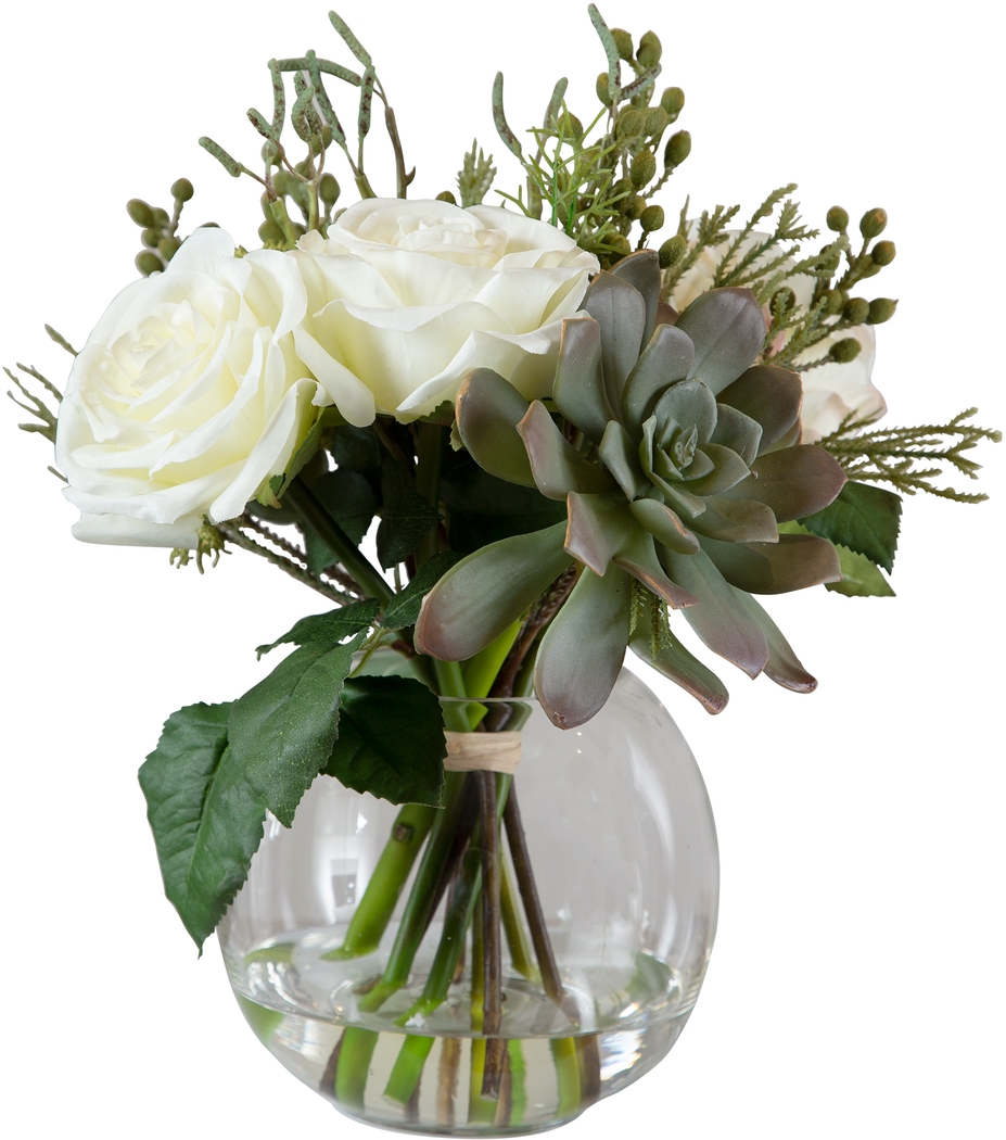 Bartela White Floral Bouquet - Thumbnail - Image 2