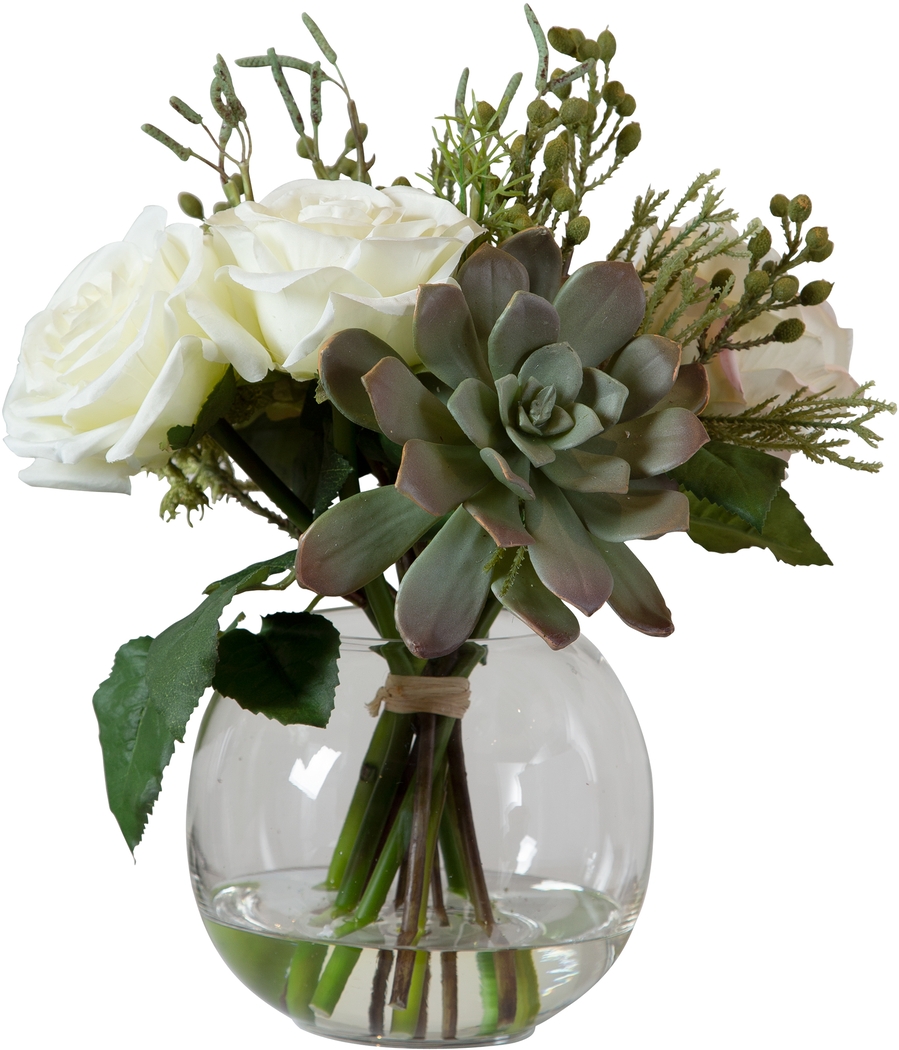 Bartela White Floral Bouquet - Thumbnail - Image 3