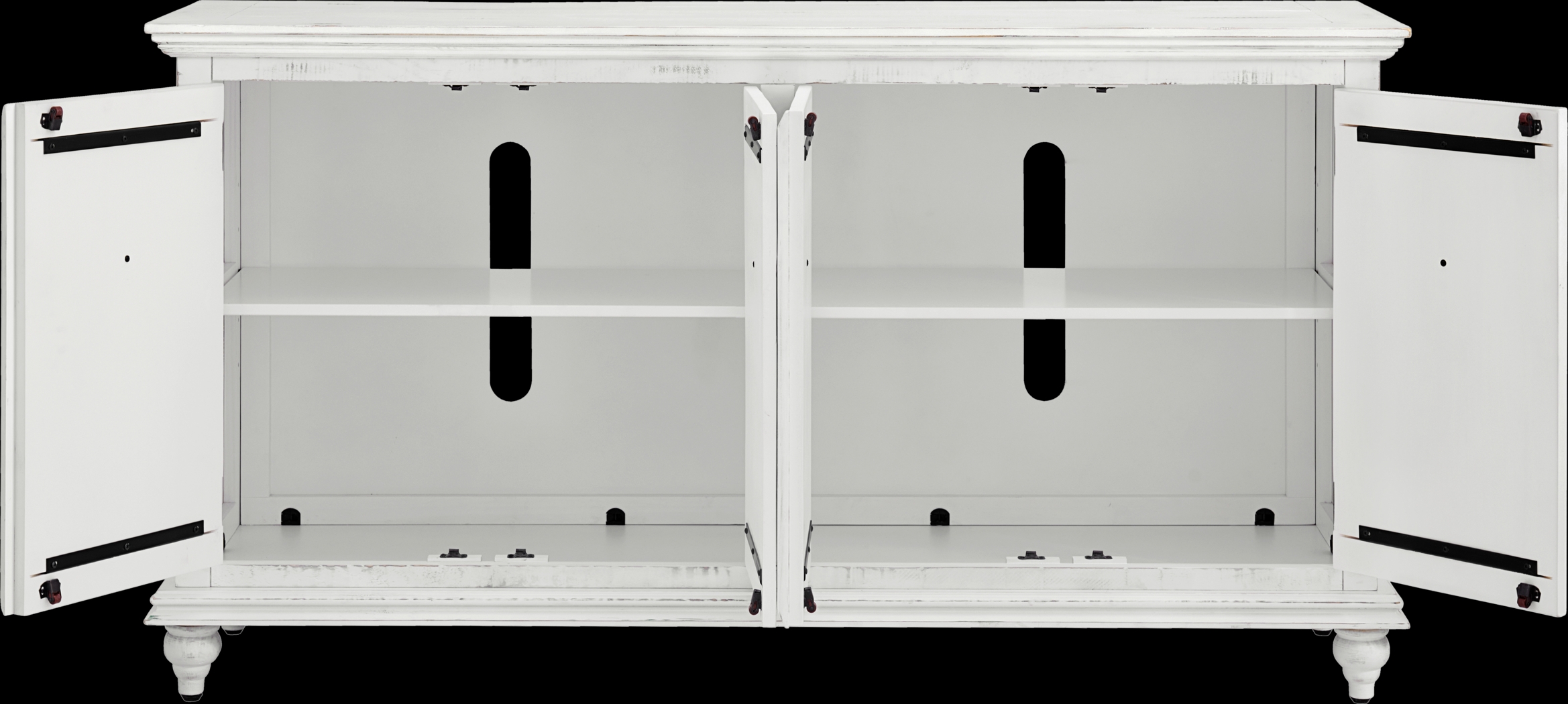 Bartelt White 65 in. Console - Thumbnail - Image 2