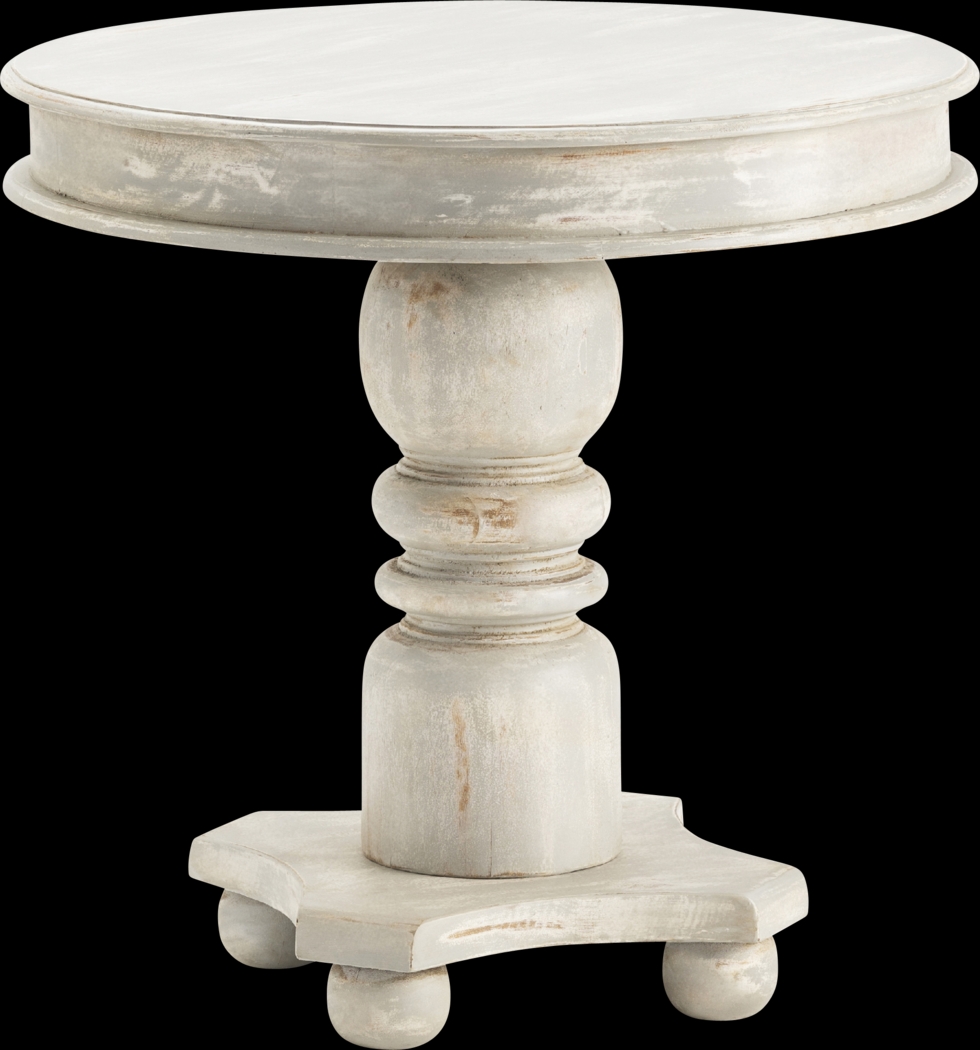 Bartgis Cream Accent Table - Thumbnail - Image 1