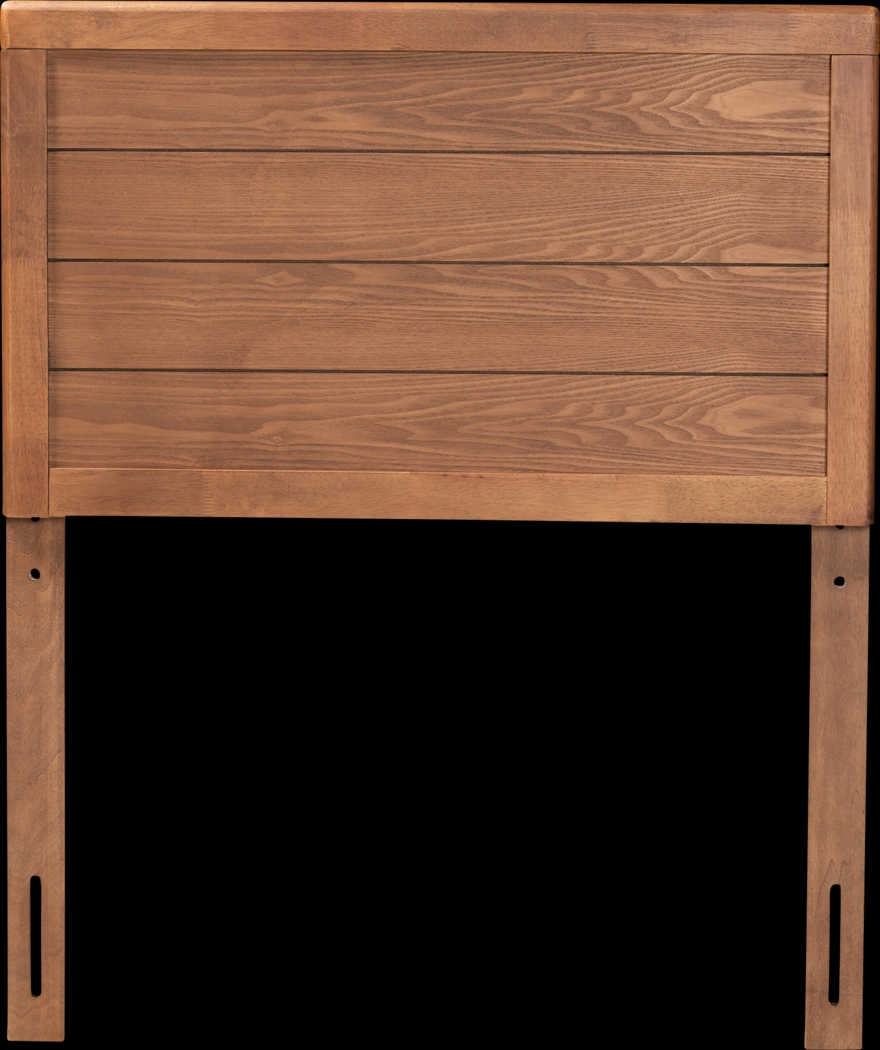 Bartholo Brown Twin Headboard - Thumbnail - Image 1