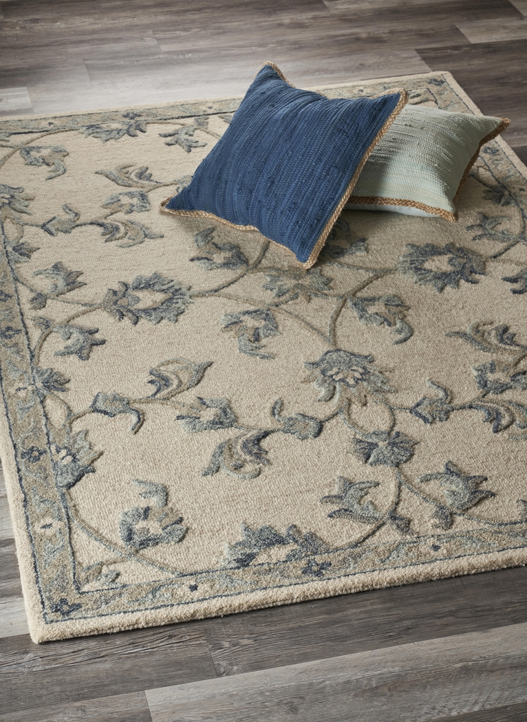 Bartik Ivory 7' x 9' Rug - Thumbnail - Image 2