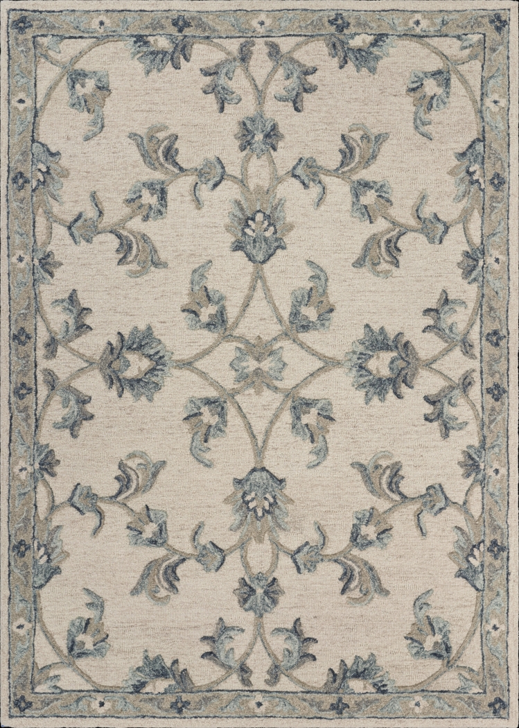 Bartik Ivory 7' x 9' Rug - Thumbnail - Image 1