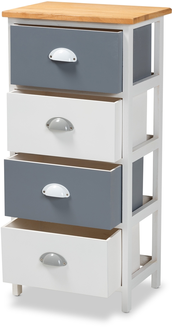 Bartis Gray Storage Cabinet - Thumbnail - Image 2