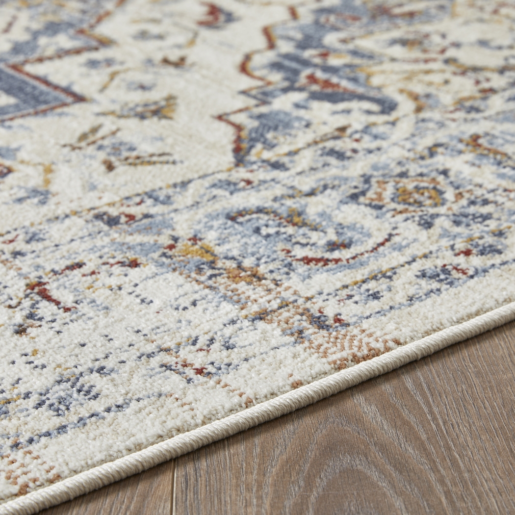 Bartleigh Cream 7'10 x 9'10 Area Rug - Thumbnail - Image 2