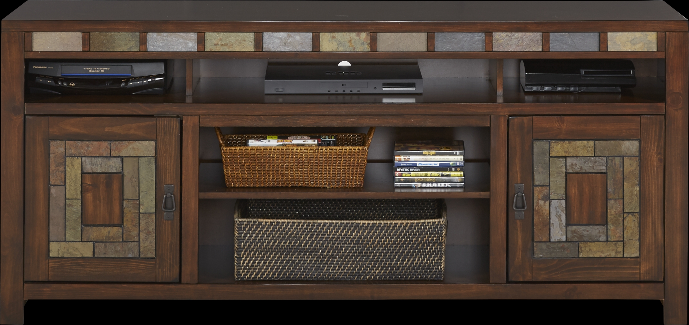 Bartlett II Brown 72" Console - Thumbnail - Image 2