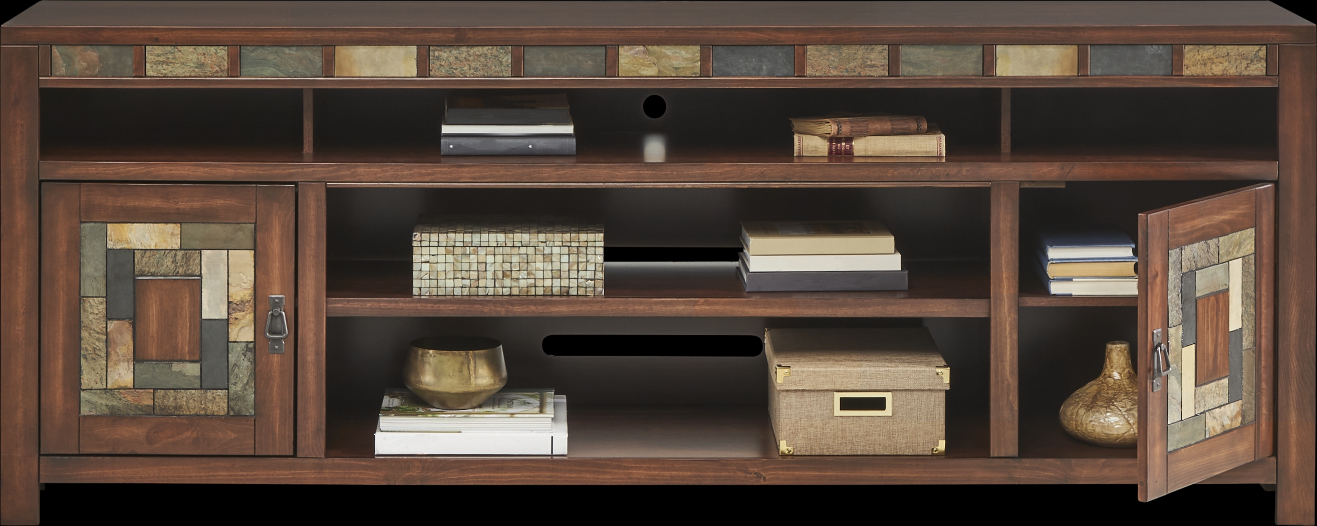 Bartlett II Cherry 83 in. Console - Thumbnail - Image 3