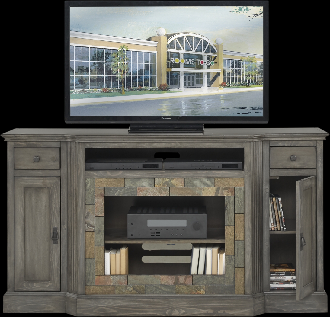 Bartlett II Gray 71 in. Console - Thumbnail - Image 1