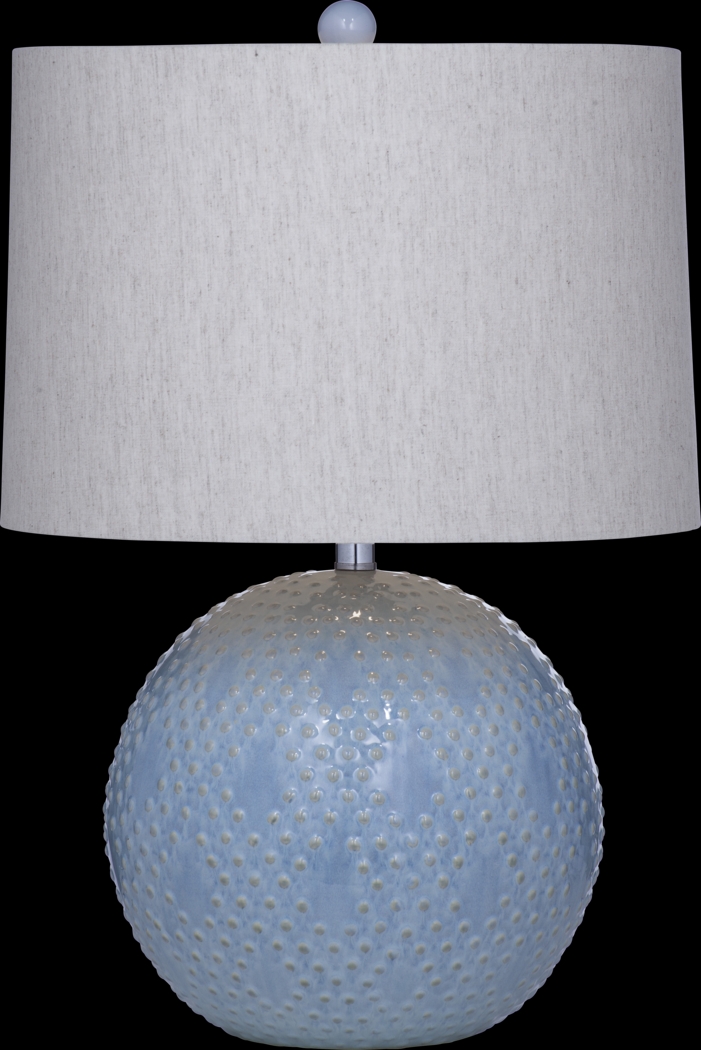 Bartlett Post Blue Lamp - Thumbnail - Image 1