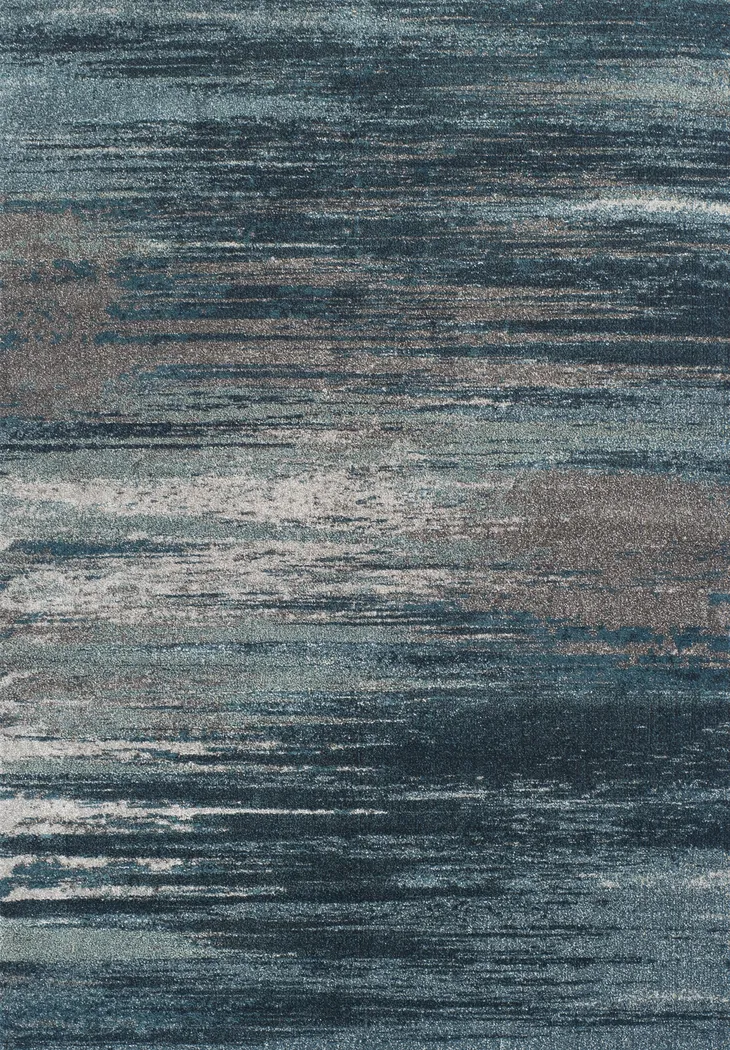 Bartley Teal 7'10 x 10'7 Rug - Thumbnail - Image 1