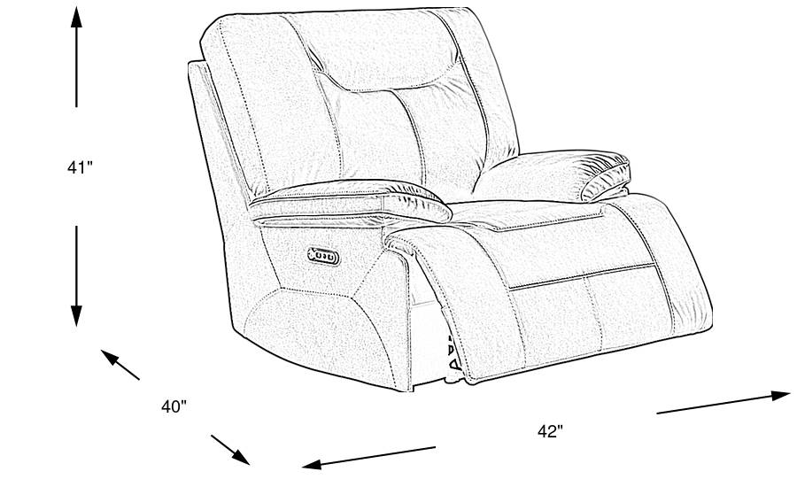 Dimension Image. Please refer to the Dimension Tab on this page for dimension details.