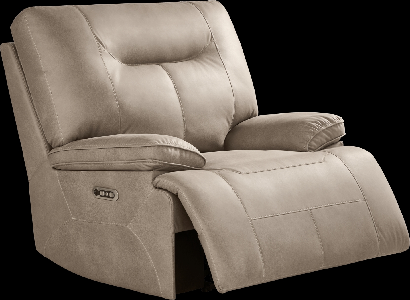 Barton Taupe 8 Pc Dual Power Reclining Living Room - Thumbnail - Image 16