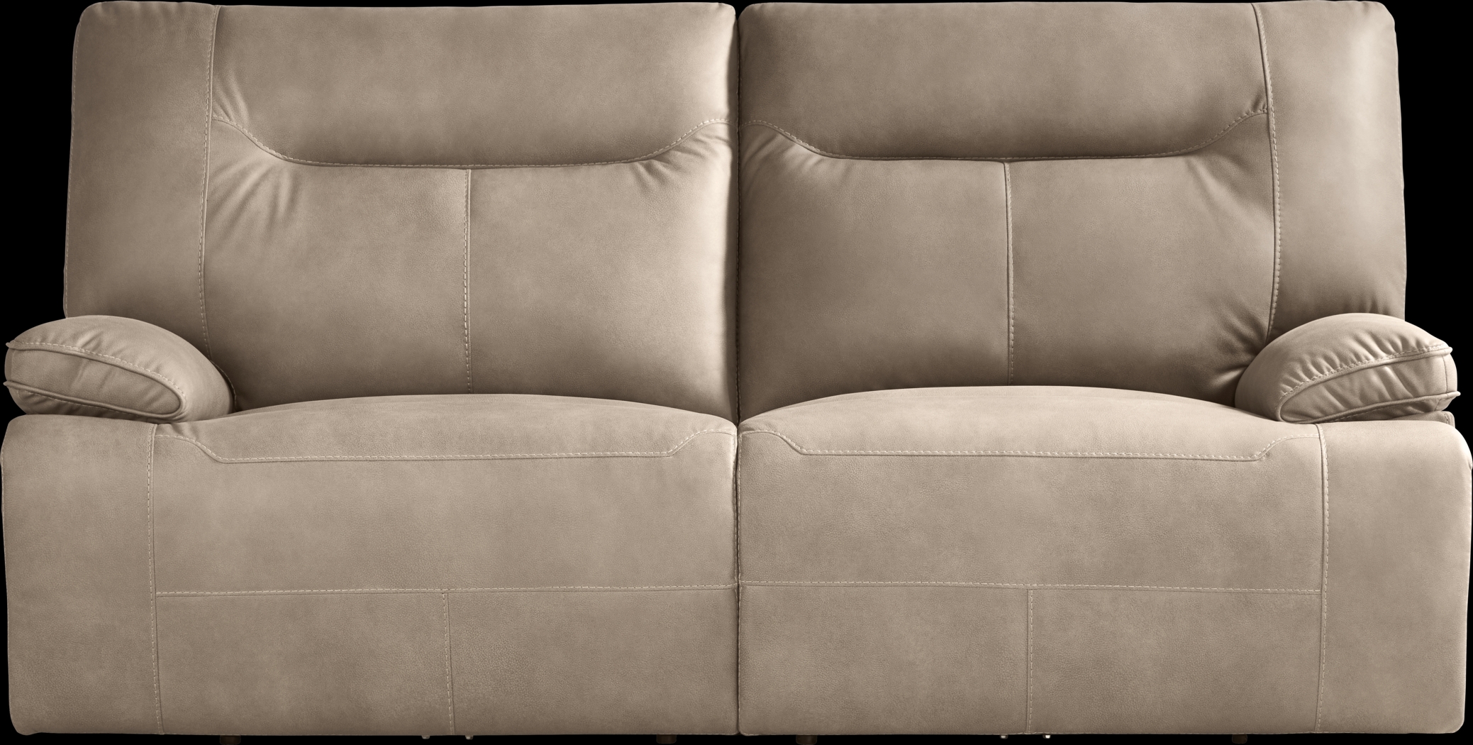 Barton Taupe 8 Pc Dual Power Reclining Living Room - Thumbnail - Image 2