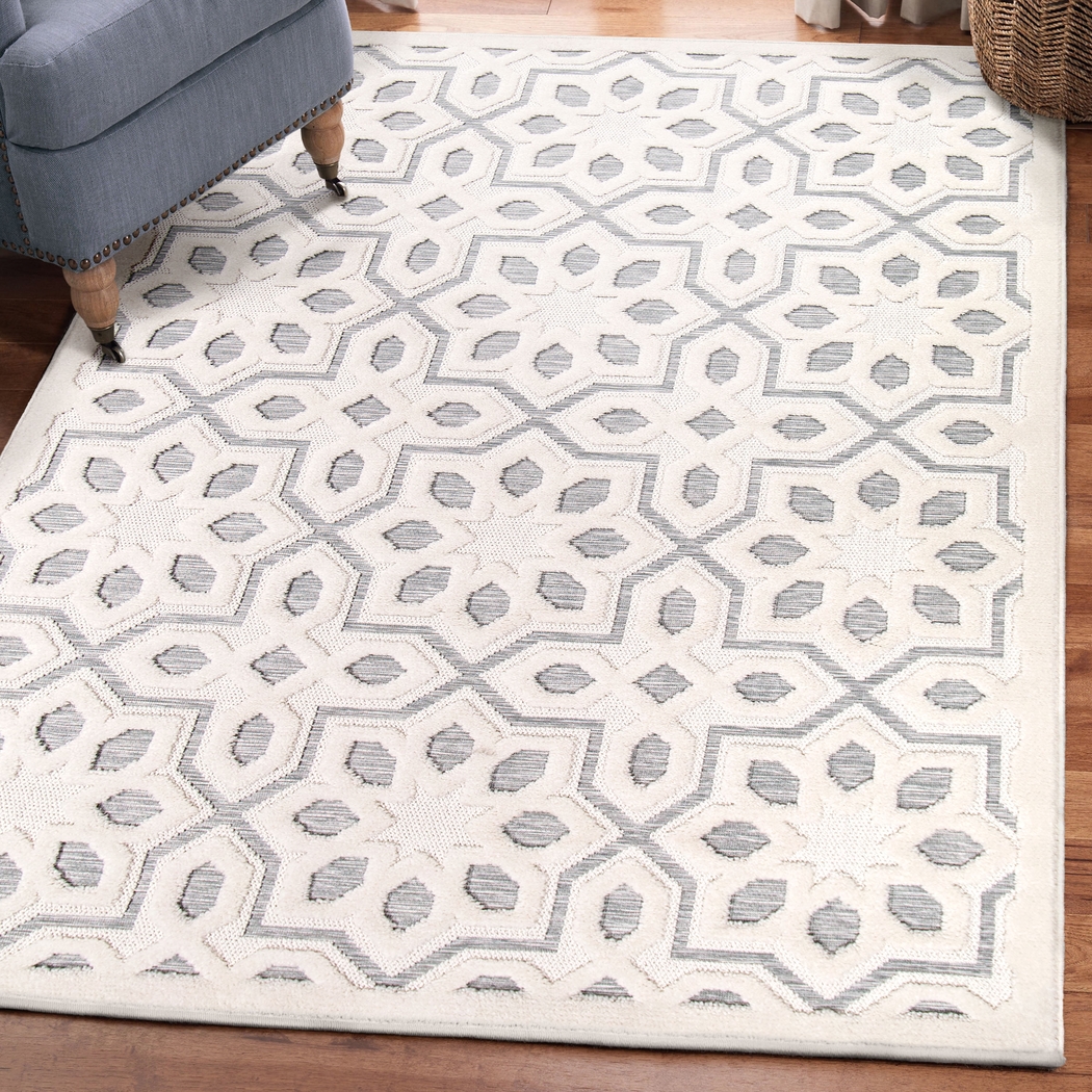 Bartow Blue 5'3 x 7'6 Rug - Thumbnail - Image 9