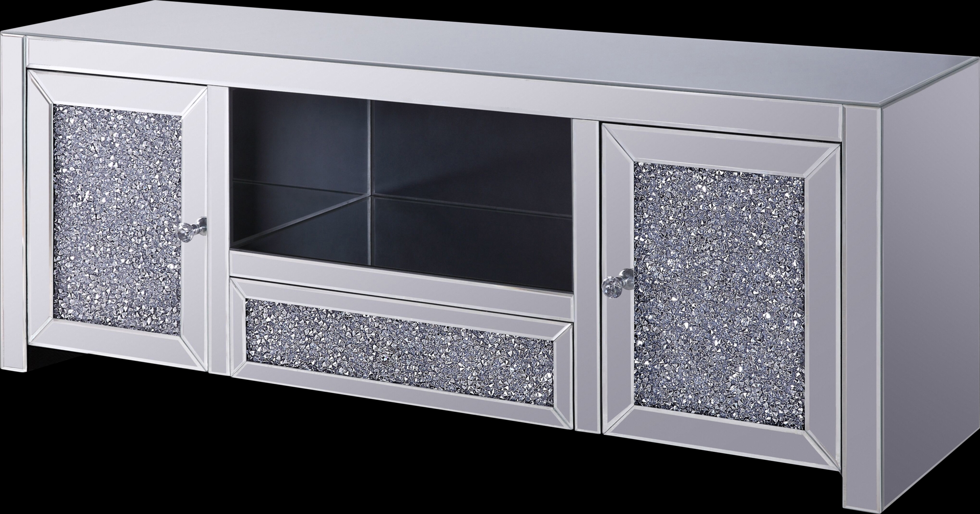 Bartview Silver 59 in. Console - Thumbnail - Image 1