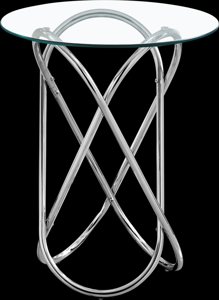 Baruch Chrome Accent Table - Thumbnail - Image 1
