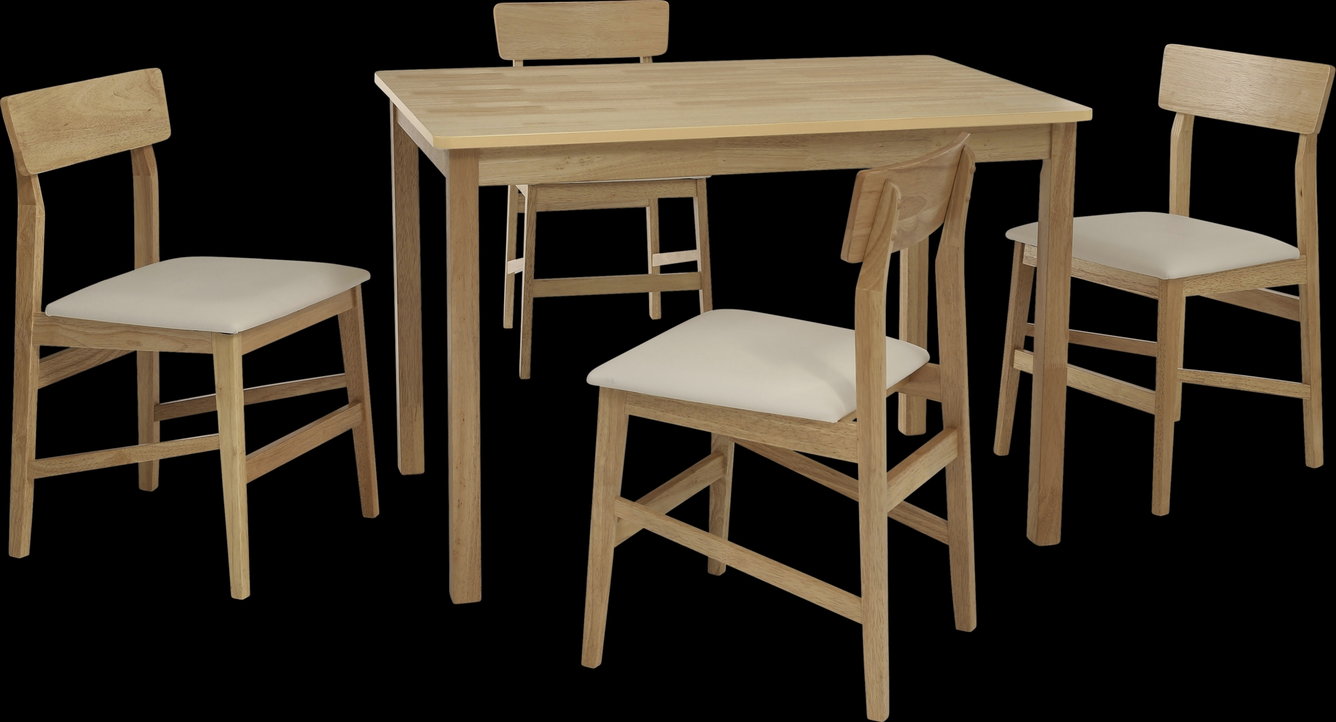 Barunda Brown 5 Pc Dining Set - Thumbnail - Image 1