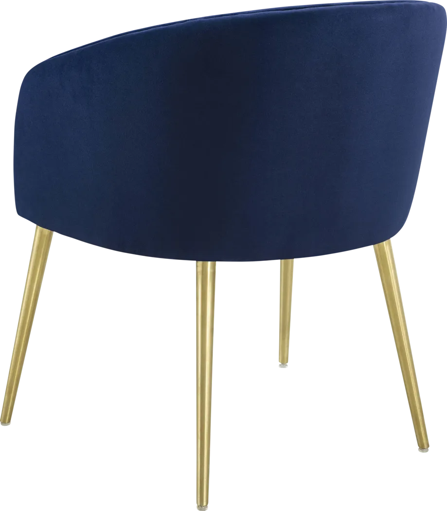 Baryan Navy Arm Chair - Thumbnail - Image 3