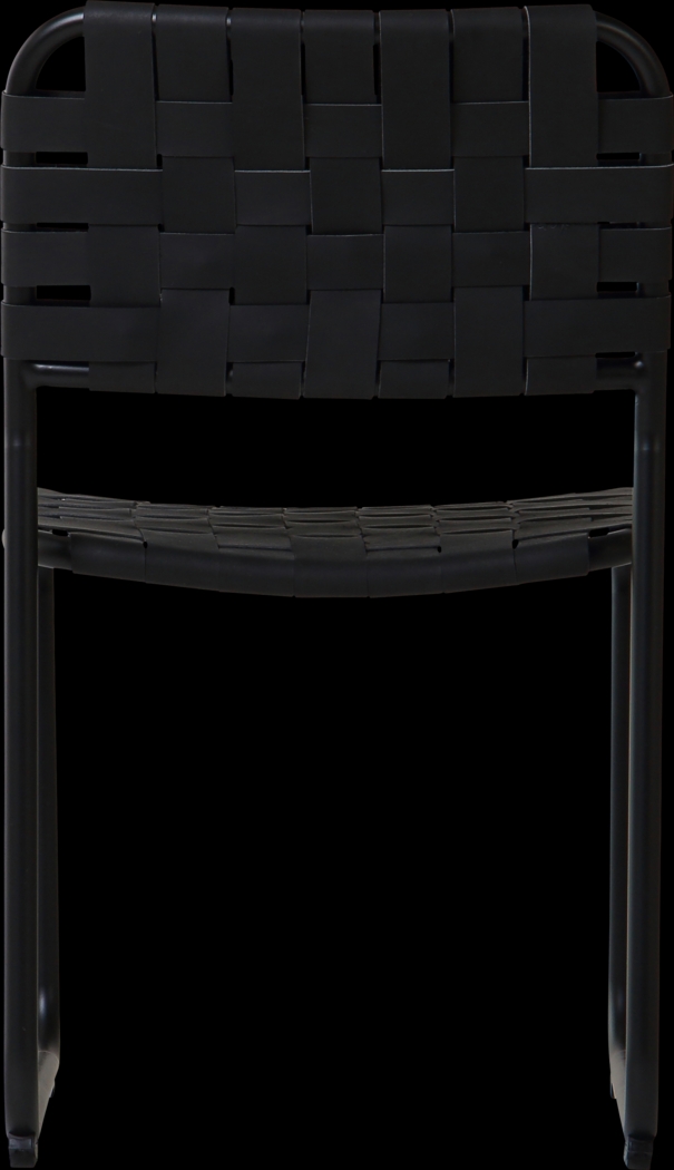 Basana Black Side Chair, Set of 2 - Thumbnail - Image 3