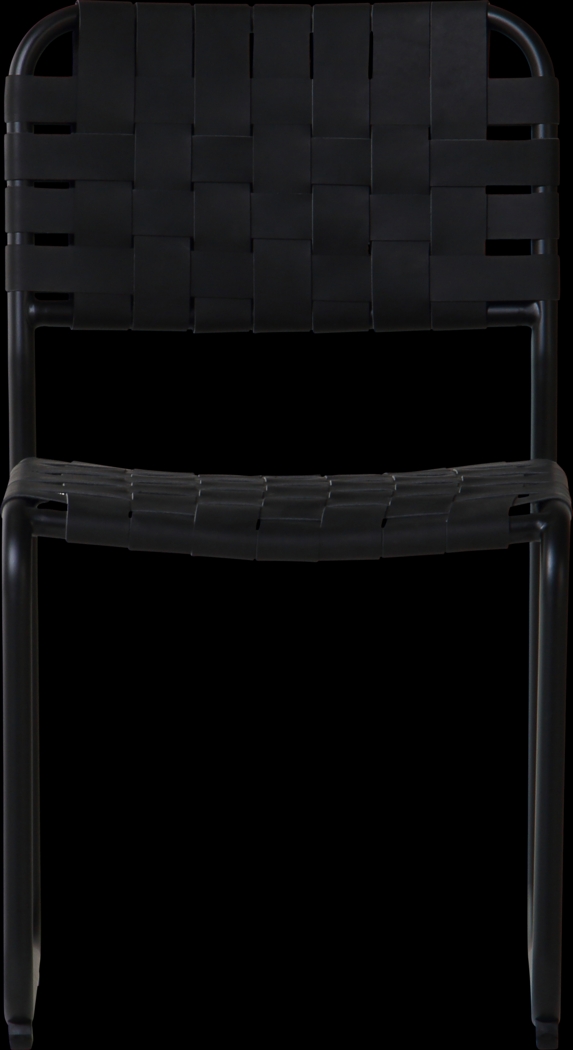 Basana Black Side Chair, Set of 2 - Thumbnail - Image 6