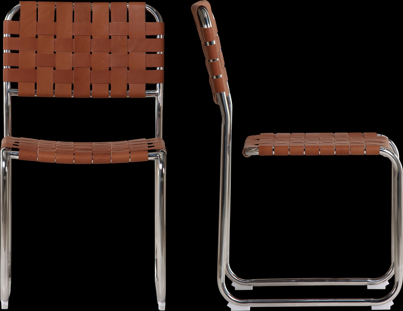 Basana Brown Side Chair, Set of 2 - Thumbnail - Image 8