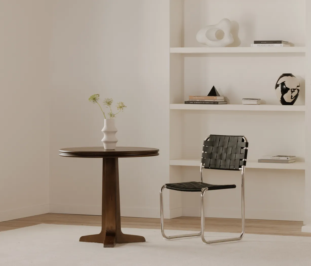 Basana Chrome Side Chair, Set of 2 - Thumbnail - Image 2