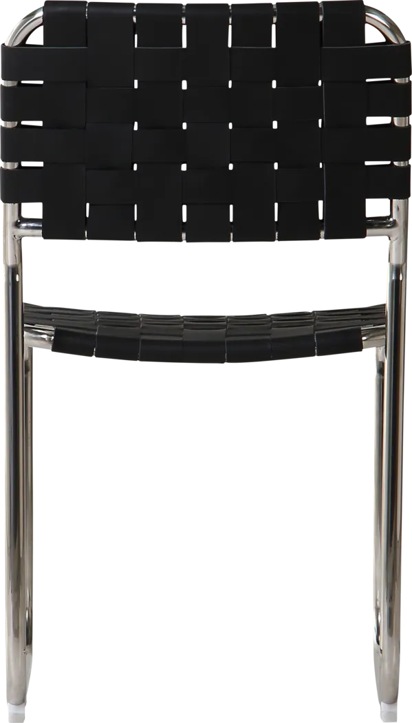 Basana Chrome Side Chair, Set of 2 - Thumbnail - Image 4