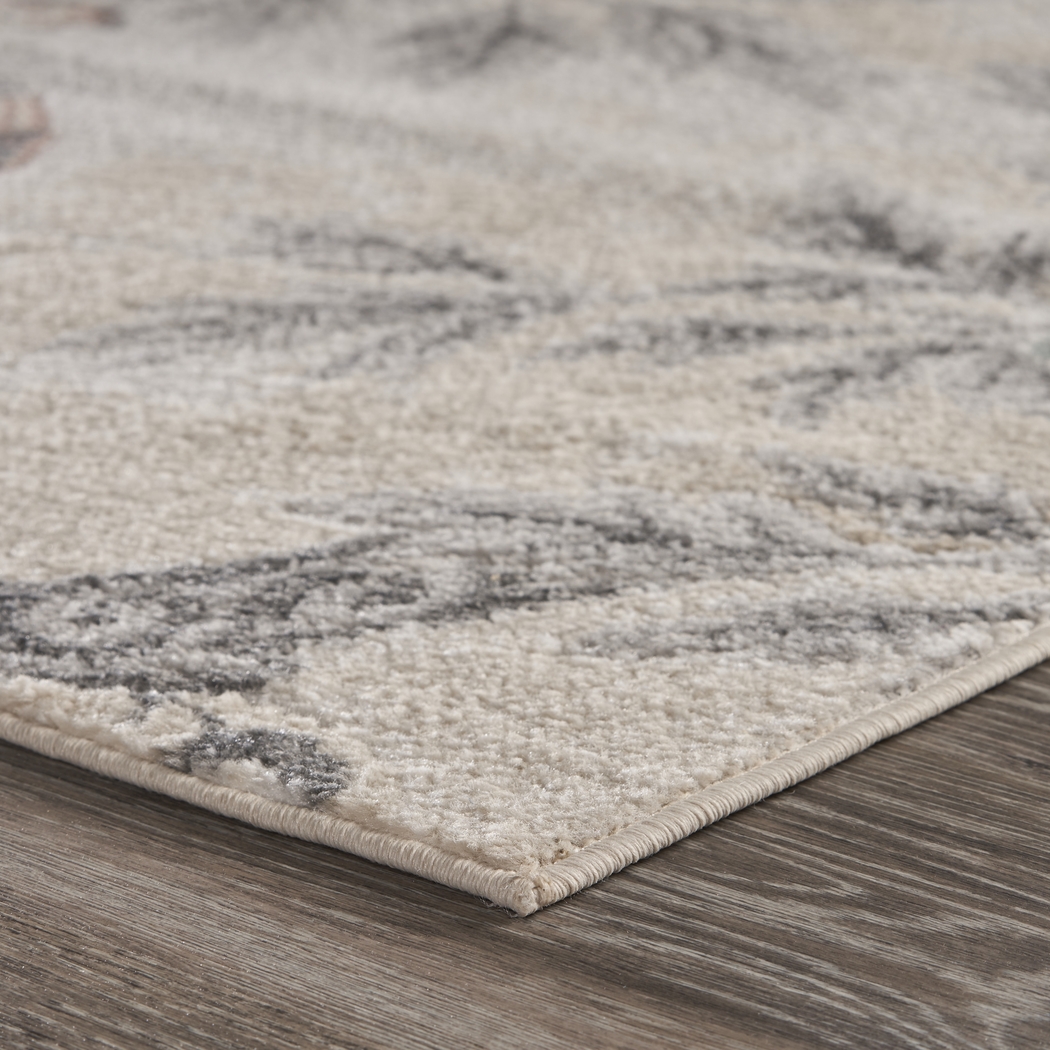 Basara Ivory 7'9 x 9'5 Rug - Thumbnail - Image 3