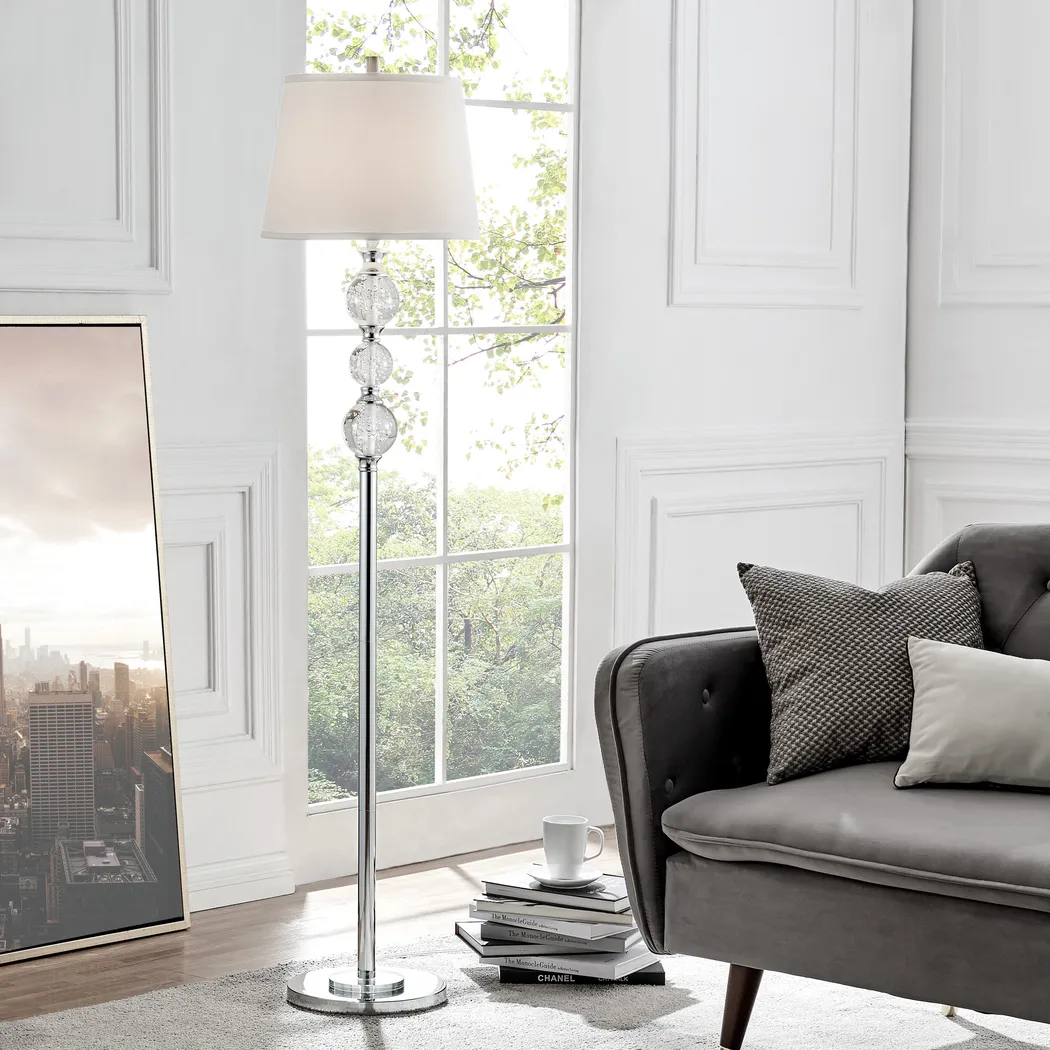 Bascom Bay Chrome Floor Lamp - Thumbnail - Image 3