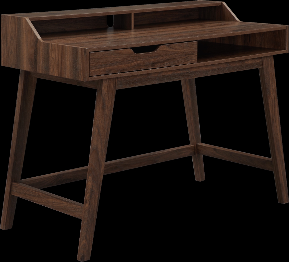 Basford Brown Desk - Thumbnail - Image 1