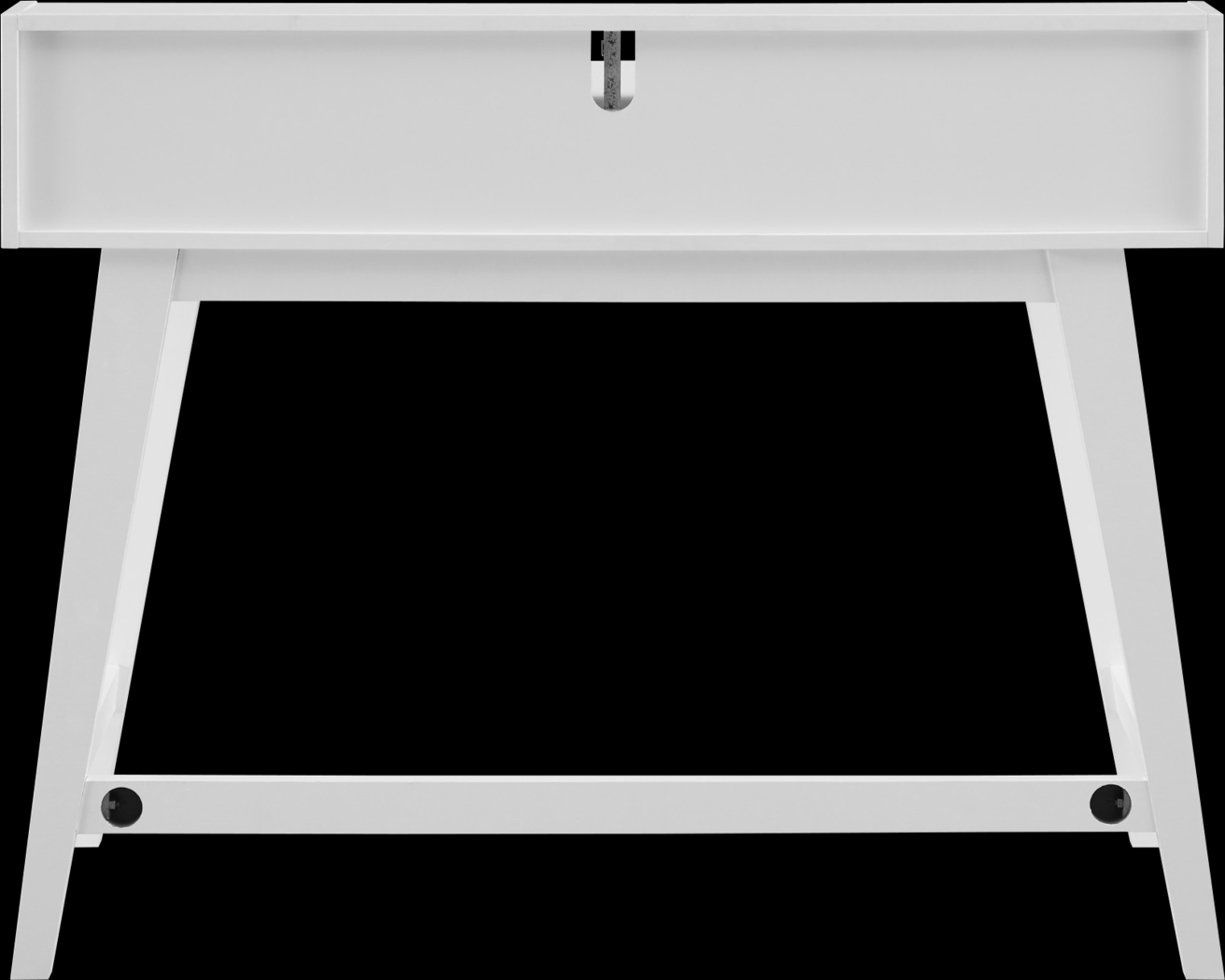 Basford White Desk - Thumbnail - Image 3