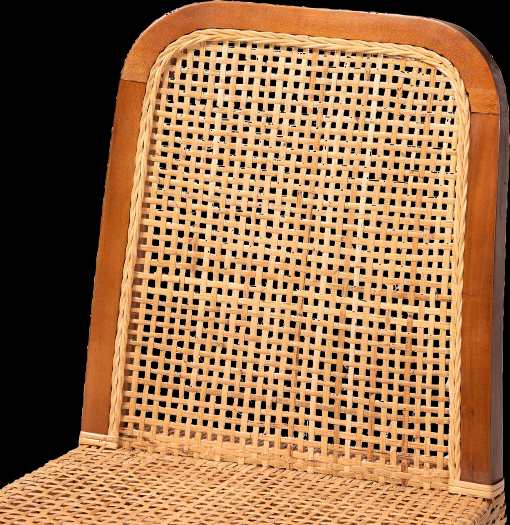 Basian Brown Side Chair, Set of 2 - Thumbnail - Image 6