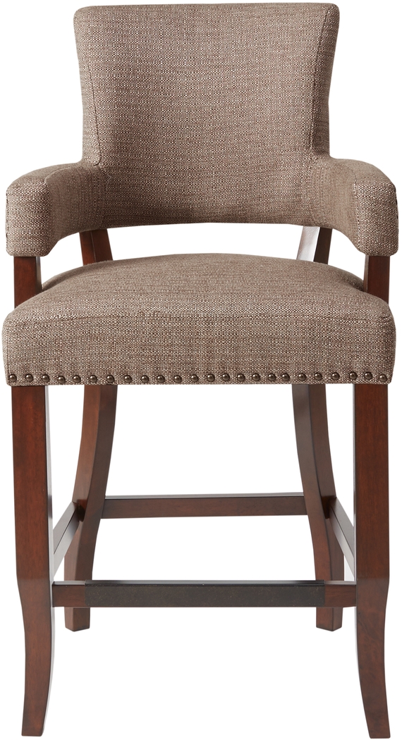 Basildon Brown Counter Height Stool - Thumbnail - Image 2
