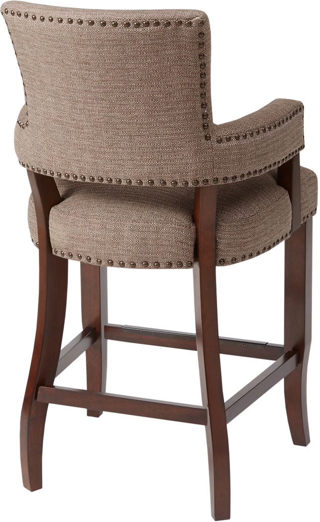 Basildon Brown Counter Height Stool - Thumbnail - Image 3