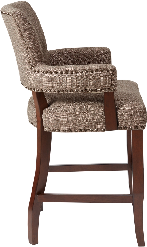 Basildon Brown Counter Height Stool - Thumbnail - Image 4