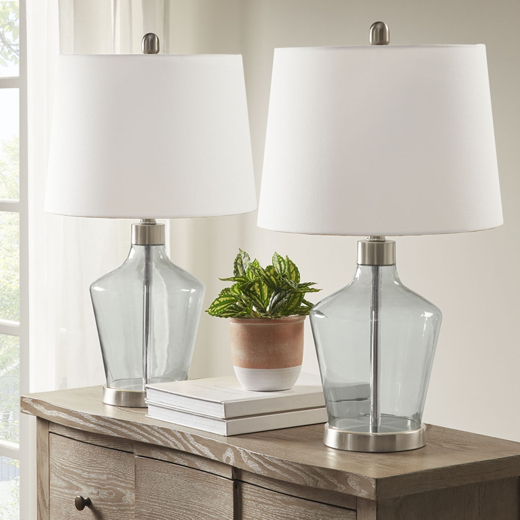 Basile Bend Gray Table Lamps, Set of 2 - Thumbnail - Image 6
