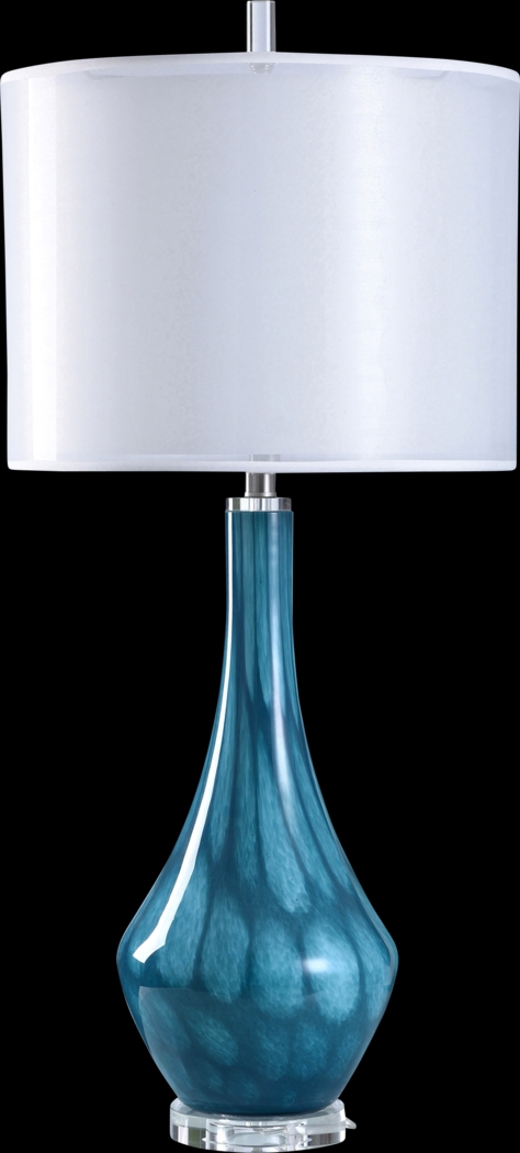 Basilone Drive Blue Lamp - Thumbnail - Image 1