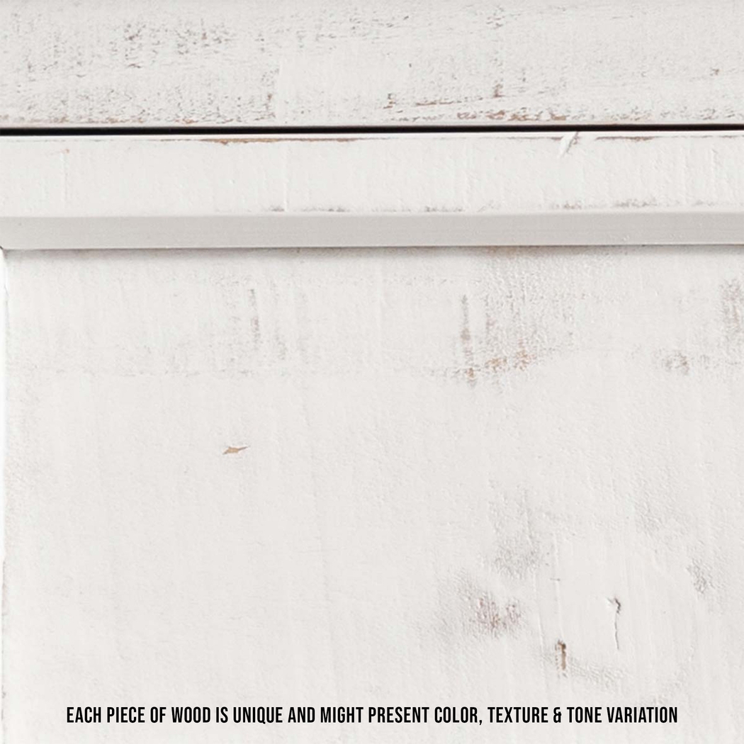 Basilwood White Accent Cabinet - Thumbnail - Image 9