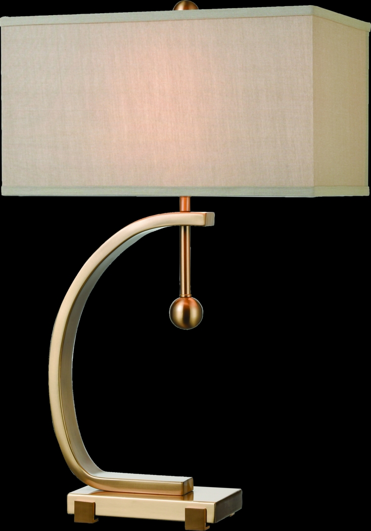 Basin Grove Gold Lamp - Thumbnail - Image 1
