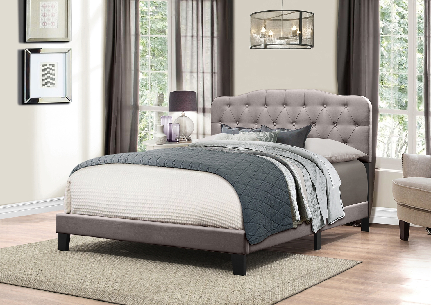 Basingfield Stone Full Bed - Thumbnail - Image 1