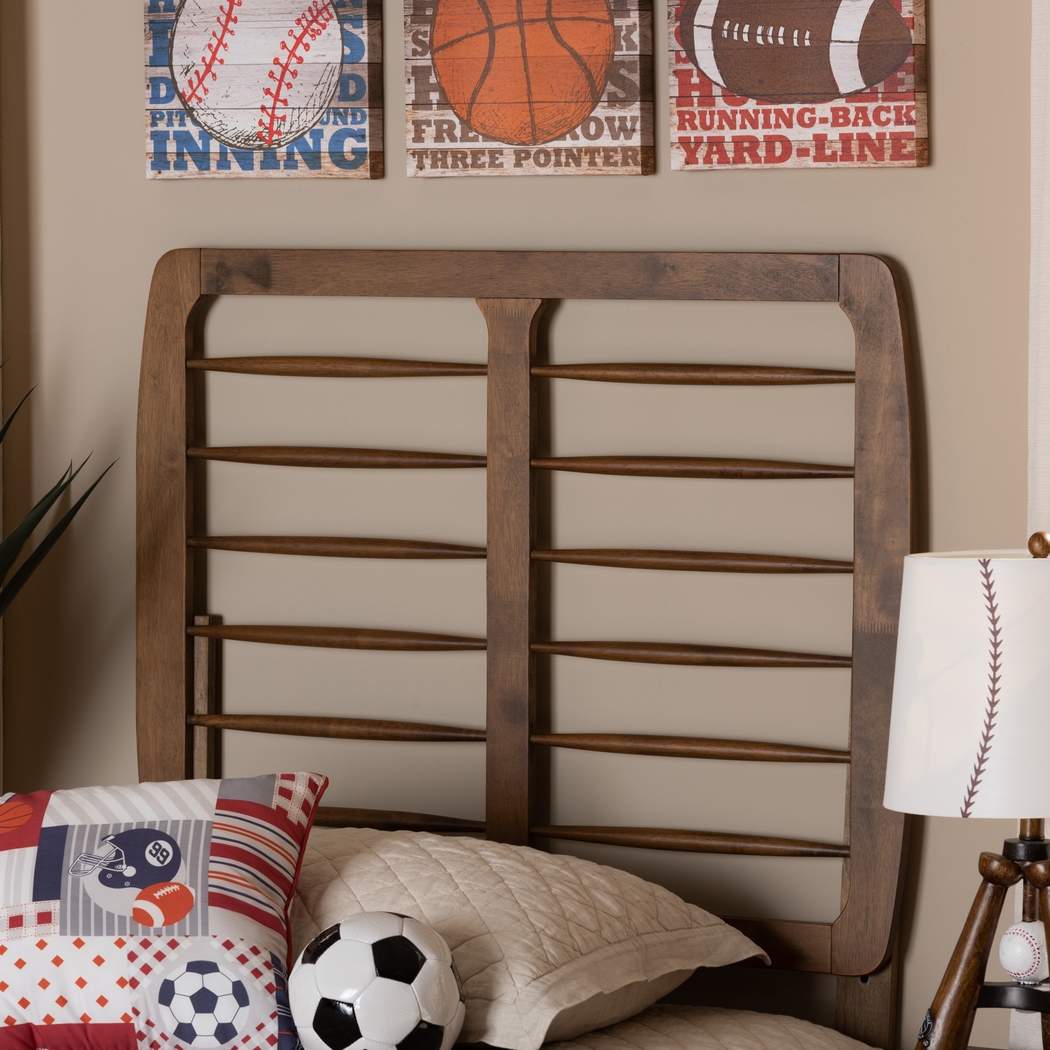 Basinview Brown Twin Headboard - Thumbnail - Image 4