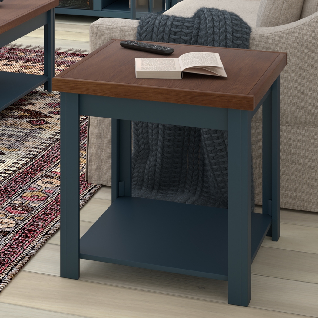 Trisano Blue End Table - Thumbnail - Image 6