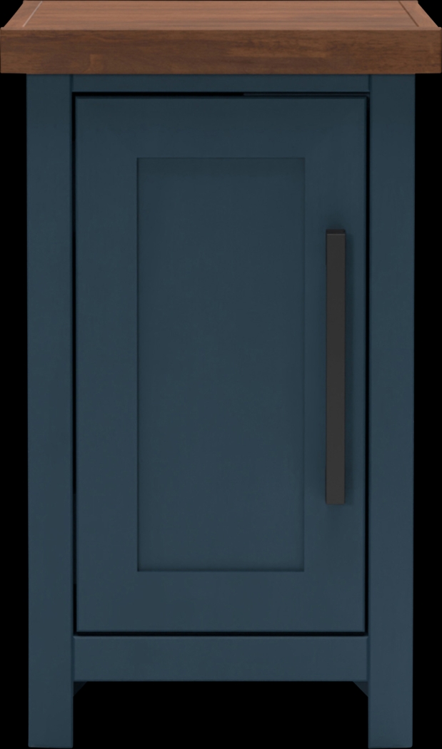 Trisano Blue Nightstand - Thumbnail - Image 2