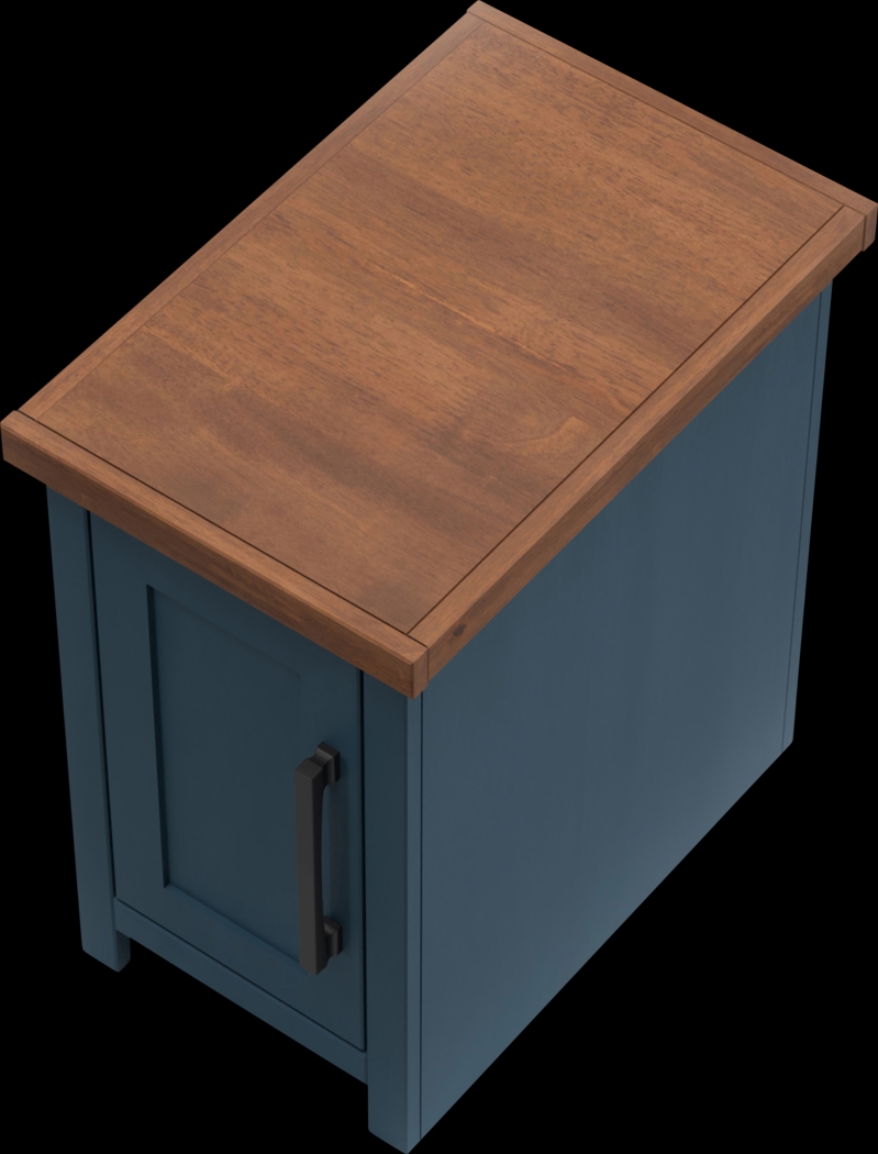 Trisano Blue Nightstand - Thumbnail - Image 6