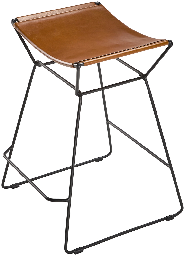Basiyi Black/Brown Counter Height Stool - Thumbnail - Image 8